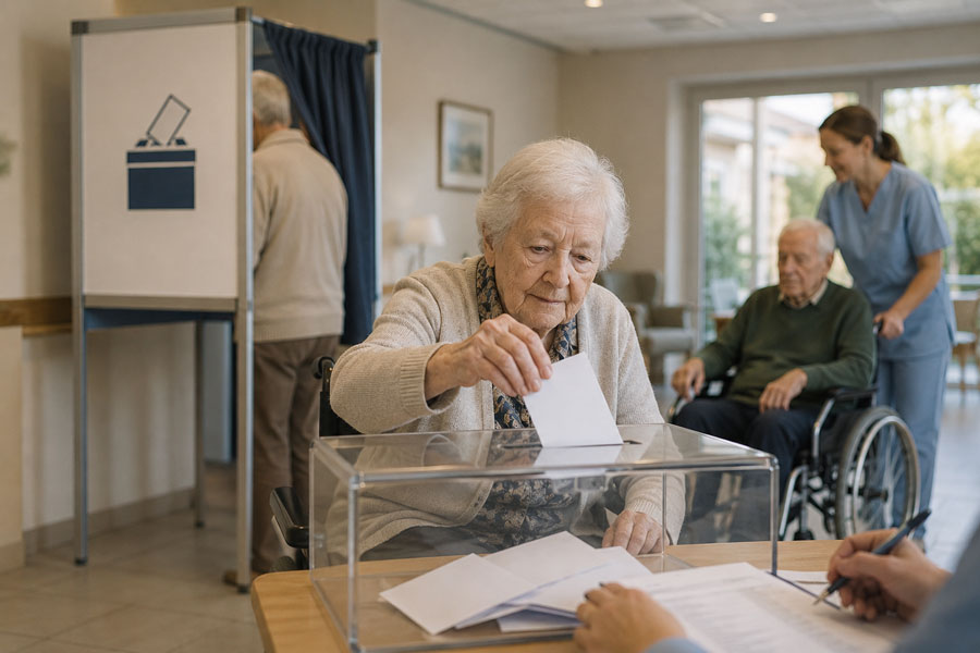 Municipales 2026 : le défi du vote en EHPAD, entre droits civiques et obstacles pratiques