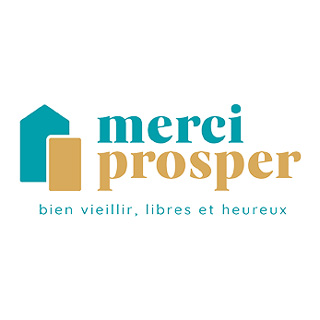 Logo Merci Prosper — Donner aux seniors les moyens de bien vieillir chez eux